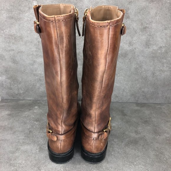 Ecco Hobart Harness Soft Touch Leather Boot, Brown, EU 38 Women's 7-7.5 - Picture 5 of 9